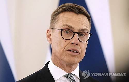 알렉산데르 스투브 핀란드 총리 [EPA 연합뉴스 자료사진. 재판매 및 DB 금지]