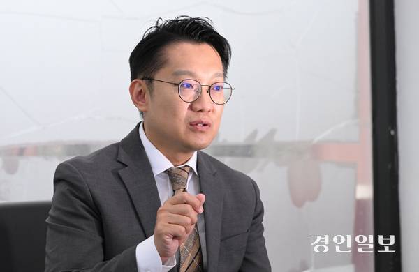더불어민주당 김남준 계양을 후보는 정치인 김남준으로서 ‘실적과 성과’를 내겠다고 인터뷰에서 강조했다. 2026.5.15 /조재현기자 jhc@kyeongin.com