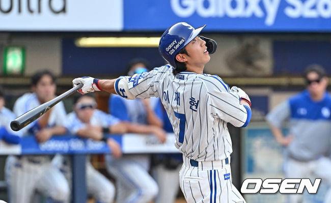 [OSEN=대구, 이석우 기자] 삼성 라이온즈 이재현 136 2026.05.16 / foto0307@osen.co.kr