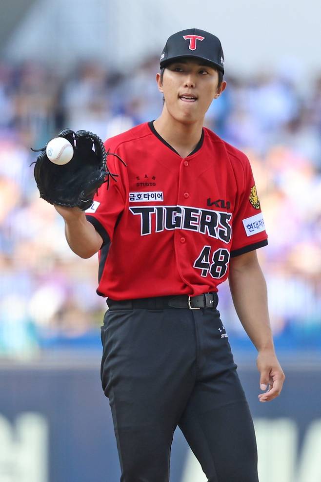 KIA 타이거즈 선발 투수 이의리. /사진=KIA 타이거즈 제공