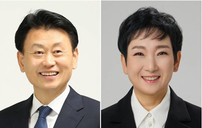 ▲ 고양시 파 선거구 더불어민주당 김학영·국민의힘 김수진