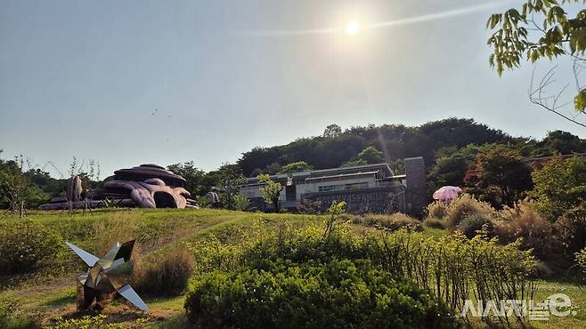 갤럭시코퍼레이션이 연 로봇 테마 파크. / 사진=한다원 기자