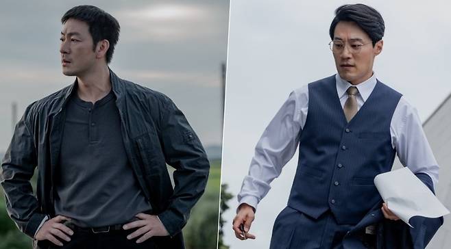박해수가 이희준과 모종의 거래를 한다. /사진제공=ENA
