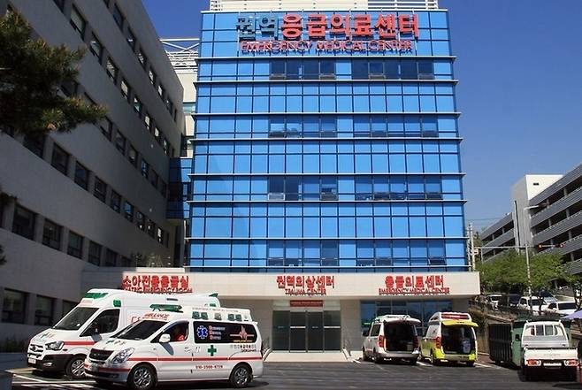 울산대병원 권역외상센터. 울산매일 포토뱅크