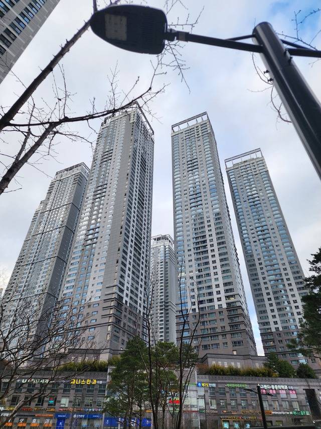 대구시 수성구 아파트 단지. 이규현 기자