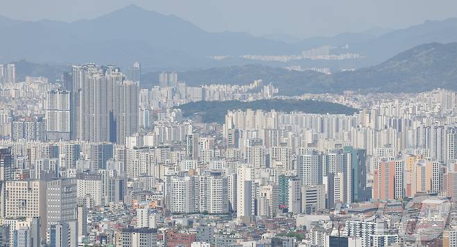 서울 시내 아파트 단지의 모습. (자료사진) ⓒ 뉴스1 이종수 인턴기자