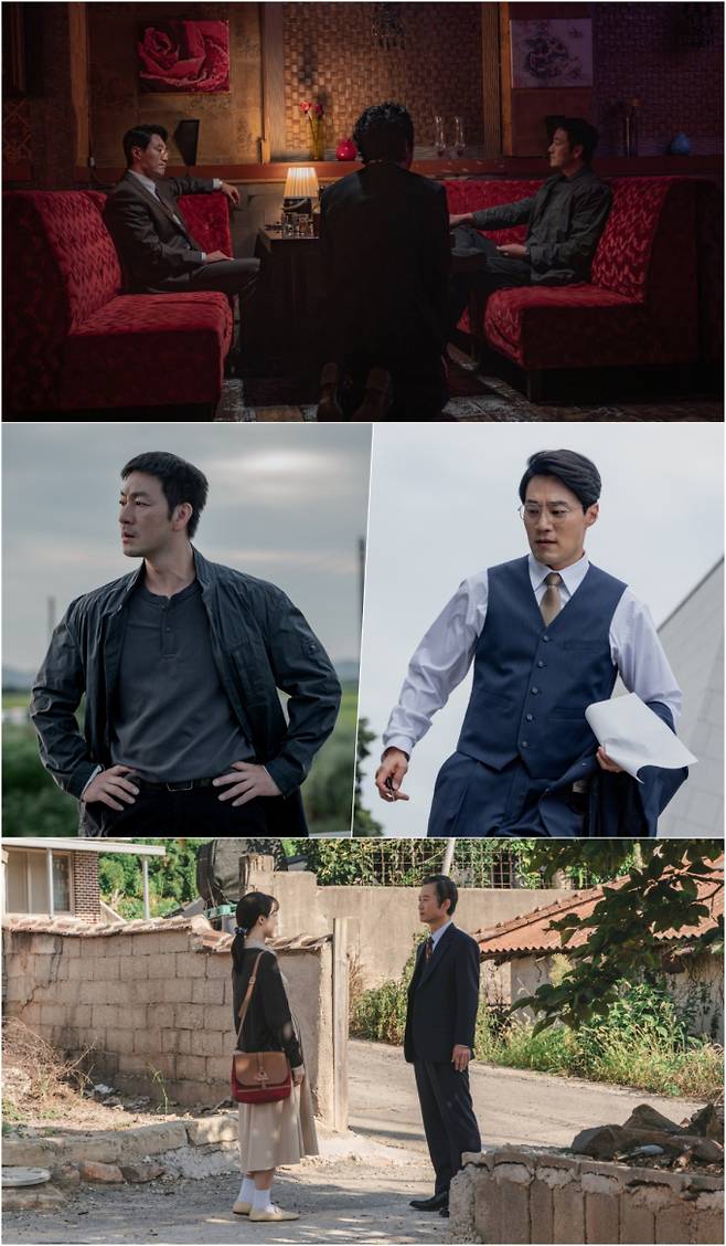 ‘허수아비’ 박해수X이희준, 신경전 폭발 (제공: ENA)