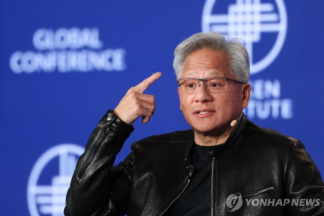 젠슨 황 엔비디아 최고경영자. 연합뉴스