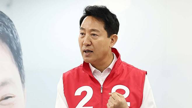 오세훈 국민의힘 서울시장 후보 [자료사진]