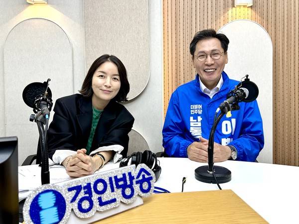 이병래 더불어민주당 남동구청장 후보(오른쪽), 박주언 앵커 2026.5.20 [경인방송 시사뉴스팀]
