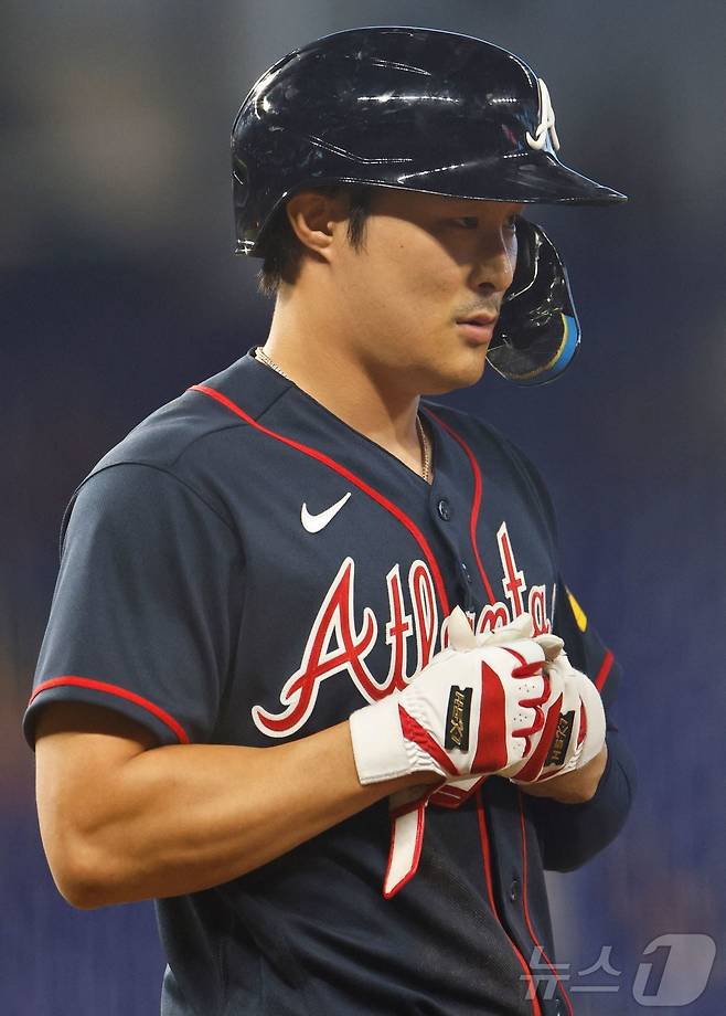 김하성(애틀랜타 브레이브스). ⓒ AFP=뉴스1