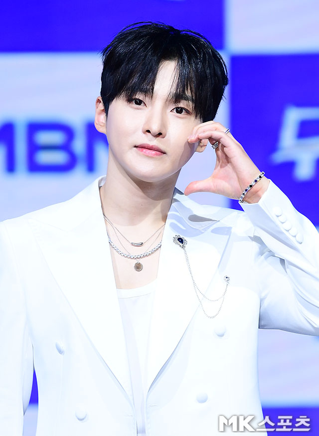 20일 오전 서울 상암 쇼킹케이팝센터에서 MBN 초대형 트롯 오디션 ‘무명전설-트롯 사내들의 서열전쟁’(이하 ‘무명전설’) TOP7 기자간담회가 진행됐다. 이날 현장에는 TOP7 성리, 하루, 장한별, 황윤성, 정연호, 이창민, 이루네와 제작진이 참석했다. / 사진 = 김영구 기자