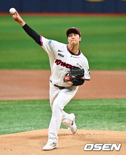 키움 히어로즈 안우진. /OSEN DB