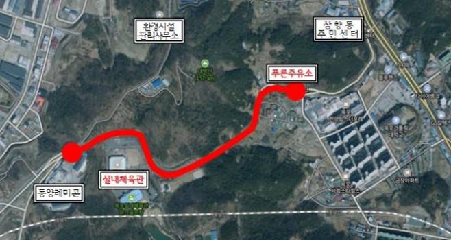 사업 계획도 [목포시 제공·재판매 및 DB 금지]