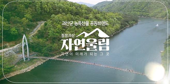 충북 괴산군 농특산물 공동브랜드 ‘청정괴산 자연울림’./괴산군 제공