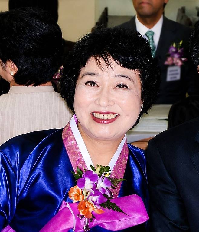 6명에게 뇌사 장기기증으로 생명을 전하고 하늘로 떠난 고인 김옥희씨 /사진=한국장기조직기증원 제공
