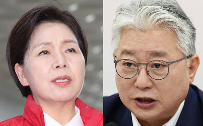 양향자 국민의힘 경기도지사 후보(왼쪽), 조응천 개혁신당 경기도지사 후보(오른쪽). /사진=뉴시스·뉴스1