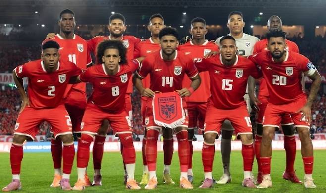 역대 두 번째로 월드컵 본선에 진출한 파나마 축구대표팀. 파나마축구협회 제공