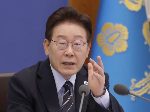 이재명 대통령이 지난 20일 청와대에서 열린 제22회 국무회의에서 발언하고 있다. [김호영 기자]