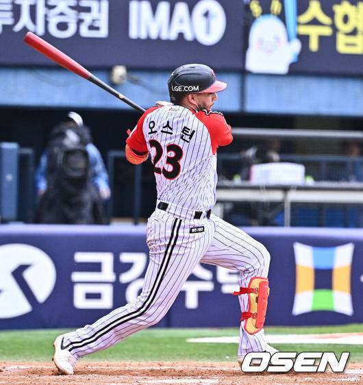 LG 트윈스 오스틴 딘. /OSEN DB