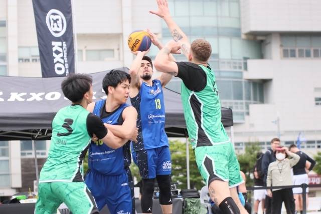 오자와는 올해 3x3 아시아컵 메인 드로우에서 이주영, 이동근, 구민교, 김승우가 나선 대한민국과 경쟁, 패배한 경험이 있다(이후 일본은 4강까지 진출, 대한민국은 준우승을 해냈다). 그는 “전체적인 피지컬이 좋고 슈팅도 좋았다. 순수 아시아 선수들로 구성된 팀 중 가장 강했고 결과로도 나왔다”고 바라봤다. 사진=KXO 제공