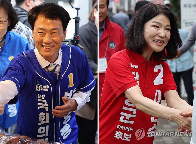 박형룡·이진숙, 공식 선거운동 시작 [연합뉴스 자료사진]