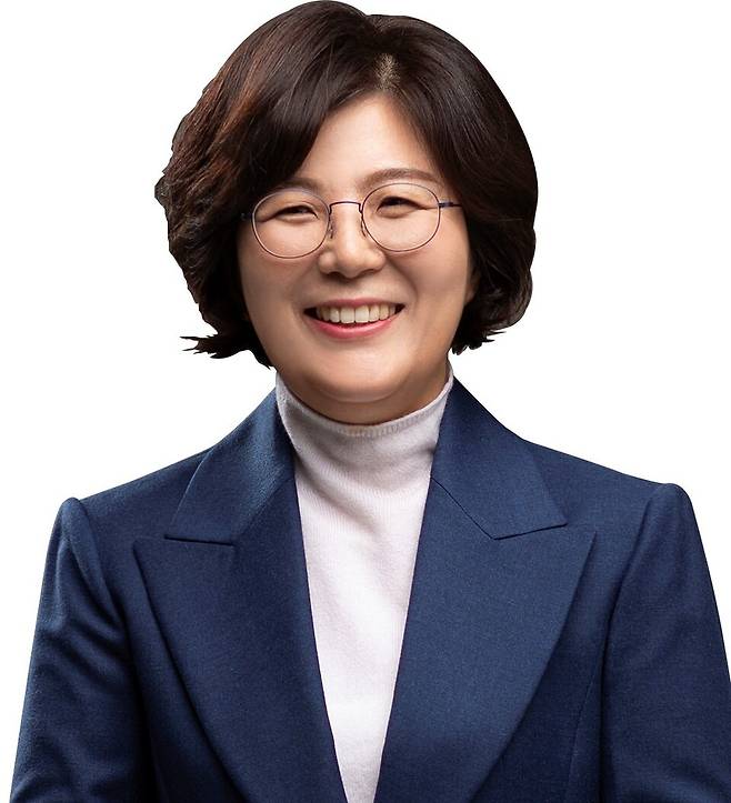 김보라 안성시장 후보. <김보라 후보 선거사무소 제공>