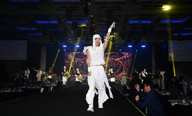 Seodo Band performs during Africa Day 2026 in Yongsan-gu, Seoul, Wednesday. (Lee Sang-sub/The Korea Herald)