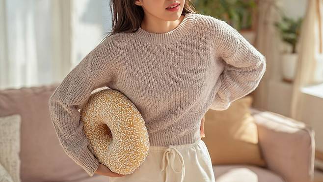 장시간 스마트폰 사용, 불규칙한 식습관은 치질의 원인으로 작용한다｜출처: 게티이미지뱅크