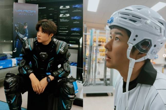다이어트에 성공한 신동은 턱선, 옆태가 확연히 달라졌다. 사진=신동 SNS 캡처