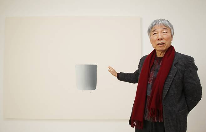Korean dansaekhwa artist Lee Ufan is seen in this file photo [JOONGANG ILBO]