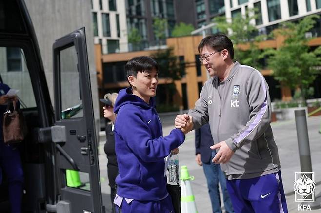 [서울=뉴시스] 한국 남자 축구 대표팀 미드필더 황인범. (사진=대한축구협회 제공) 2026.05.25. photo@newsis.com *재판매 및 DB 금지