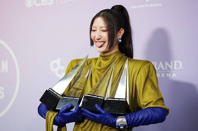 ‘골든’을 부른 이재도 4관왕을 기록했다. [EPA=연합뉴스]