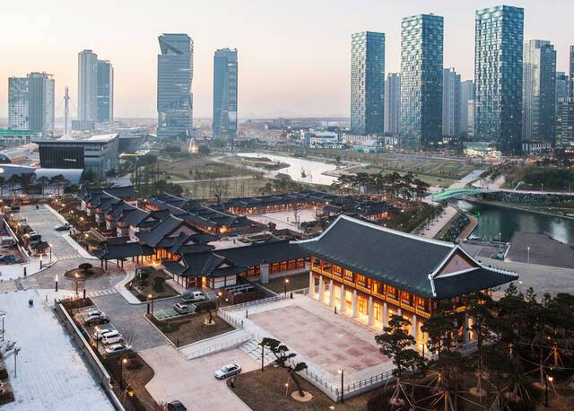 경원재 바이 워커힐 전경. 인천경제자유구역청 제공