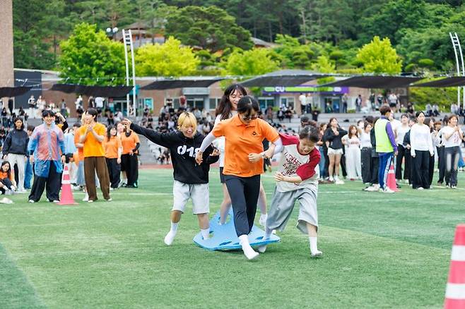 [구미=뉴시스] 숭선체육대회 개최. (사진=경운대 제공) 2026.05.27 photo@newsis.com *재판매 및 DB 금지