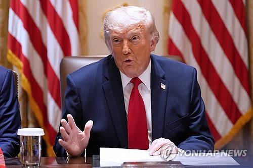 도널드 트럼프 미국 대통령 [워싱턴 AP=연합뉴스. 재판매 및 DB 금지]