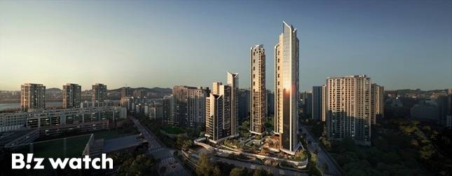 SK에코플랜트가 수주한 신반포20차 재건축 사업 조감도./자료=SK에코플랜트