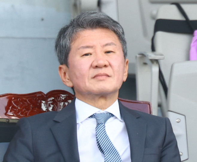 정몽규 대한축구협회장. [뉴시스]