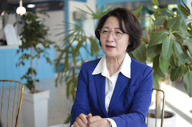 추미애 경기도지사 후보. [추미애 후보 캠프]