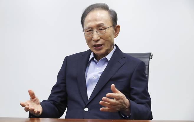 이명박 전 대통령. 뉴스1