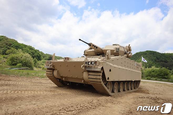 한화디펜스(현 한화에어로스페이스) 미래형 보병전투장갑차 레드백(한화디펜스 제공) 2022.5.29 ⓒ 뉴스1