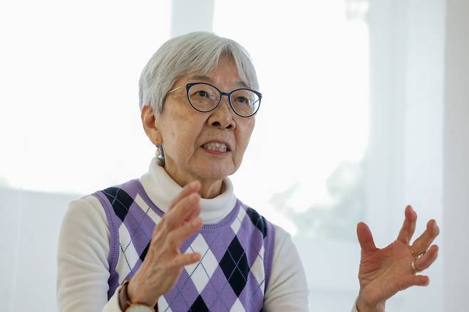 서울에 온 오공단 전 미국방연구원(IDA) 동아시아 책임연구원이 본지와 인터뷰하고 있다. 2021년 은퇴 후 워싱턴DC에서 탈북민들과 함께 '자유조선인협회'를 꾸려 북한 주민의 자유화와 통일운동을 전개하고 있다. /박성원 기자
