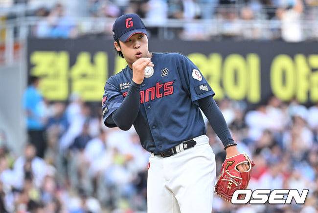 [OSEN=창원, 이석우 기자] 롯데 자이언츠 이민석 / foto0307@osen.co.kr