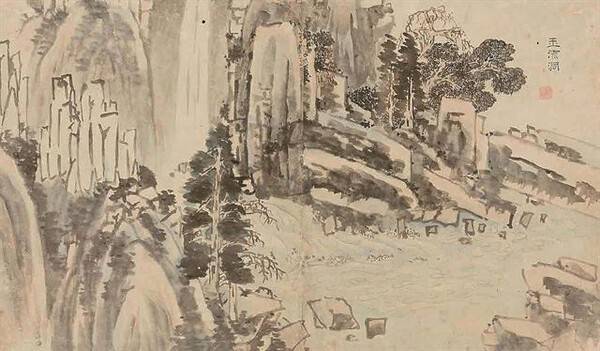 이인상 그림, 옥류동(玉流洞) (간송미술문화재단)