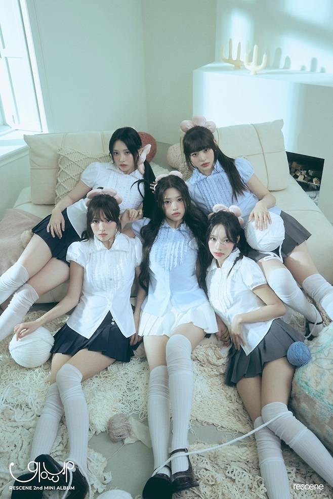 신인 그룹 리센느. 더뮤즈엔터테인먼트 제공