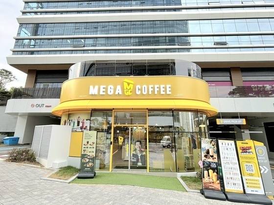 메가MGC커피 매장 전경(메가MGC커피 제공)