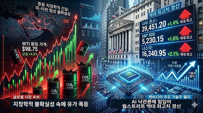 유가 5% 급등…금값은 금리인상 우려에 하락