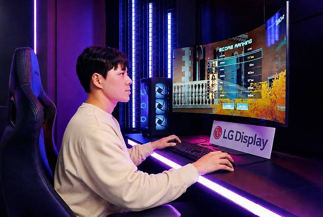 LG디스플레이의 OLED 제품. [사진 LG디스플레이]
