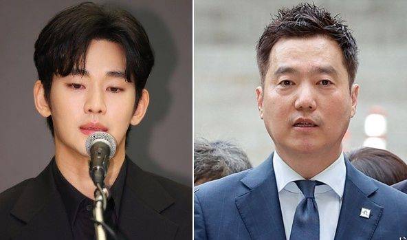 배우 김수현·김세의 가로세로연구소 대표. 연합뉴스·뉴스1