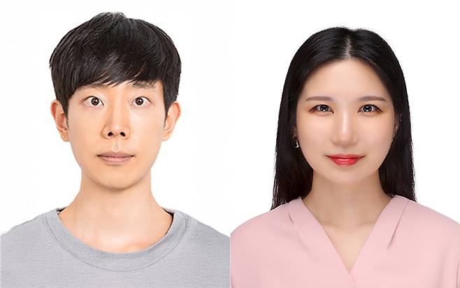 김의환(왼쪽) GIST AI융합학과 교수, 윤지애 석박통합과정생.[GIST 제공]